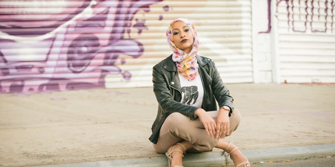 Photo biker jacket