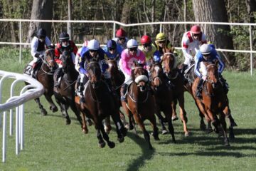 Photo horse racing