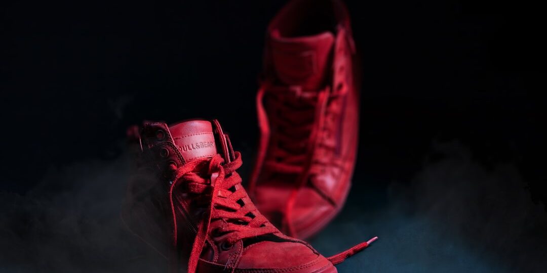 Photo high top sneakers