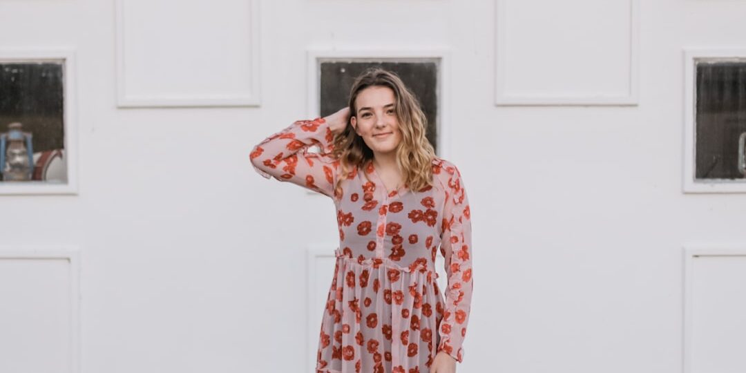 Photo midi dress